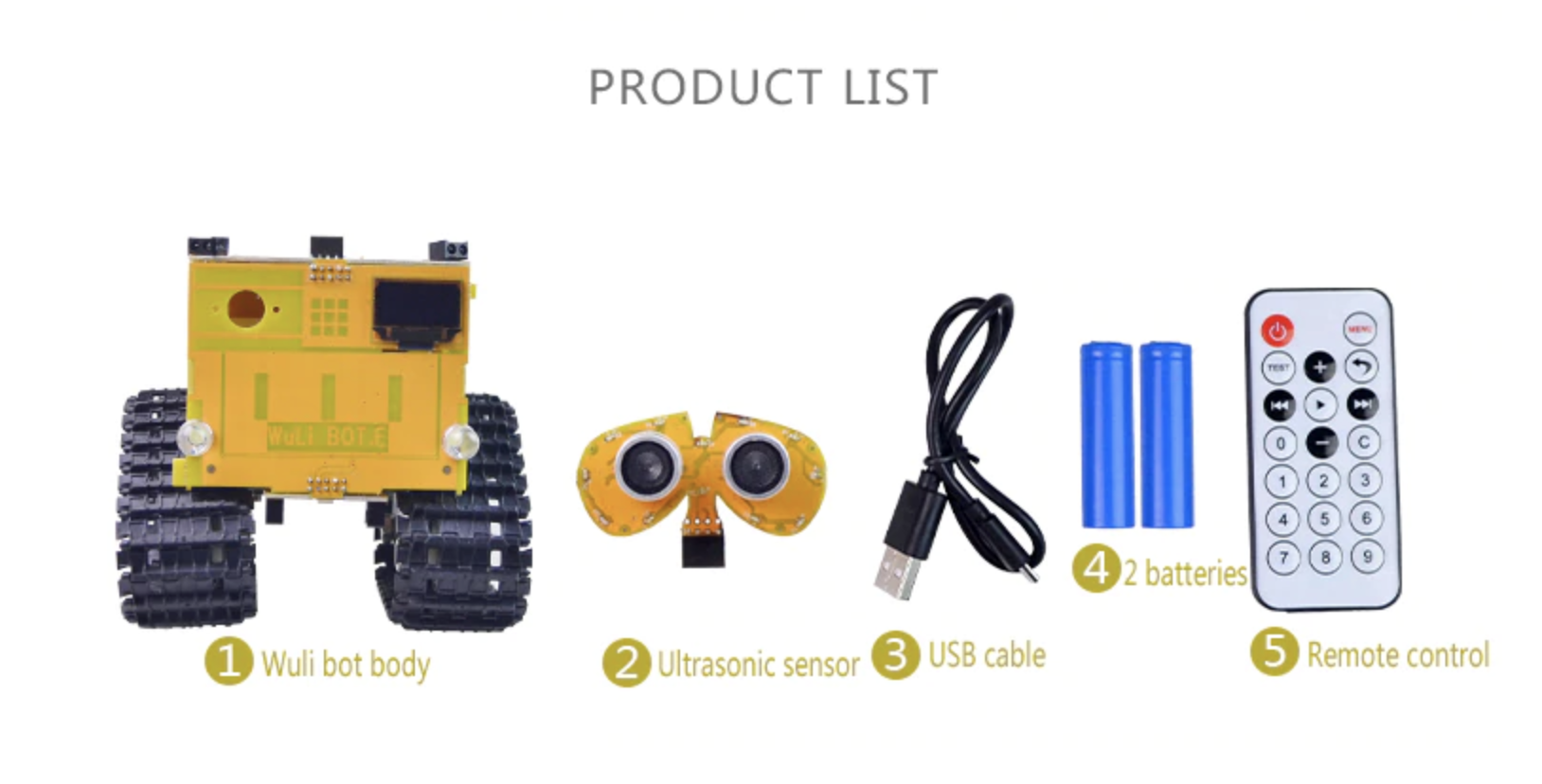 Wuli Bot Scratch STEAM Programming